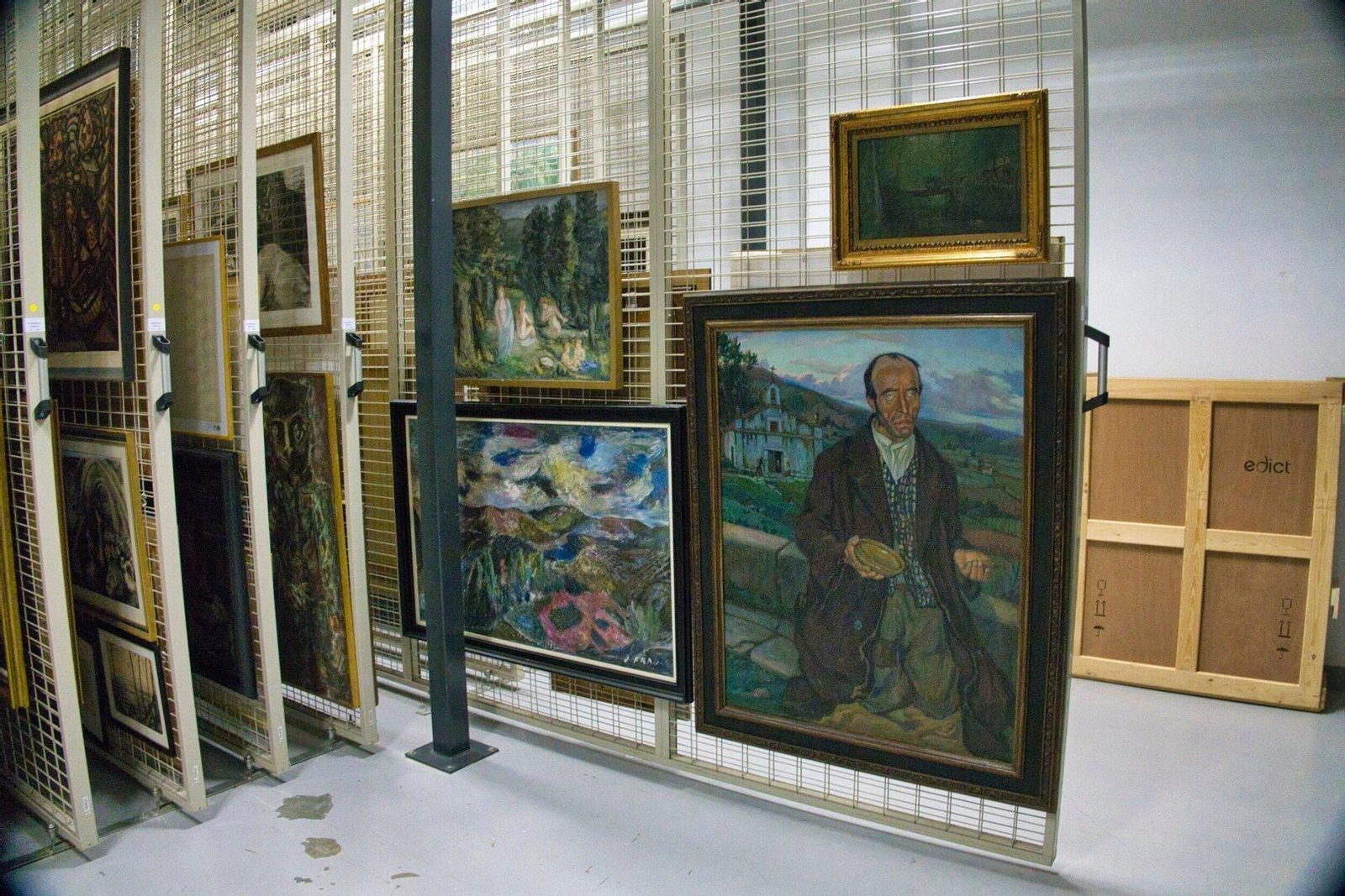 Colección de fondos pictóricos del Marco.