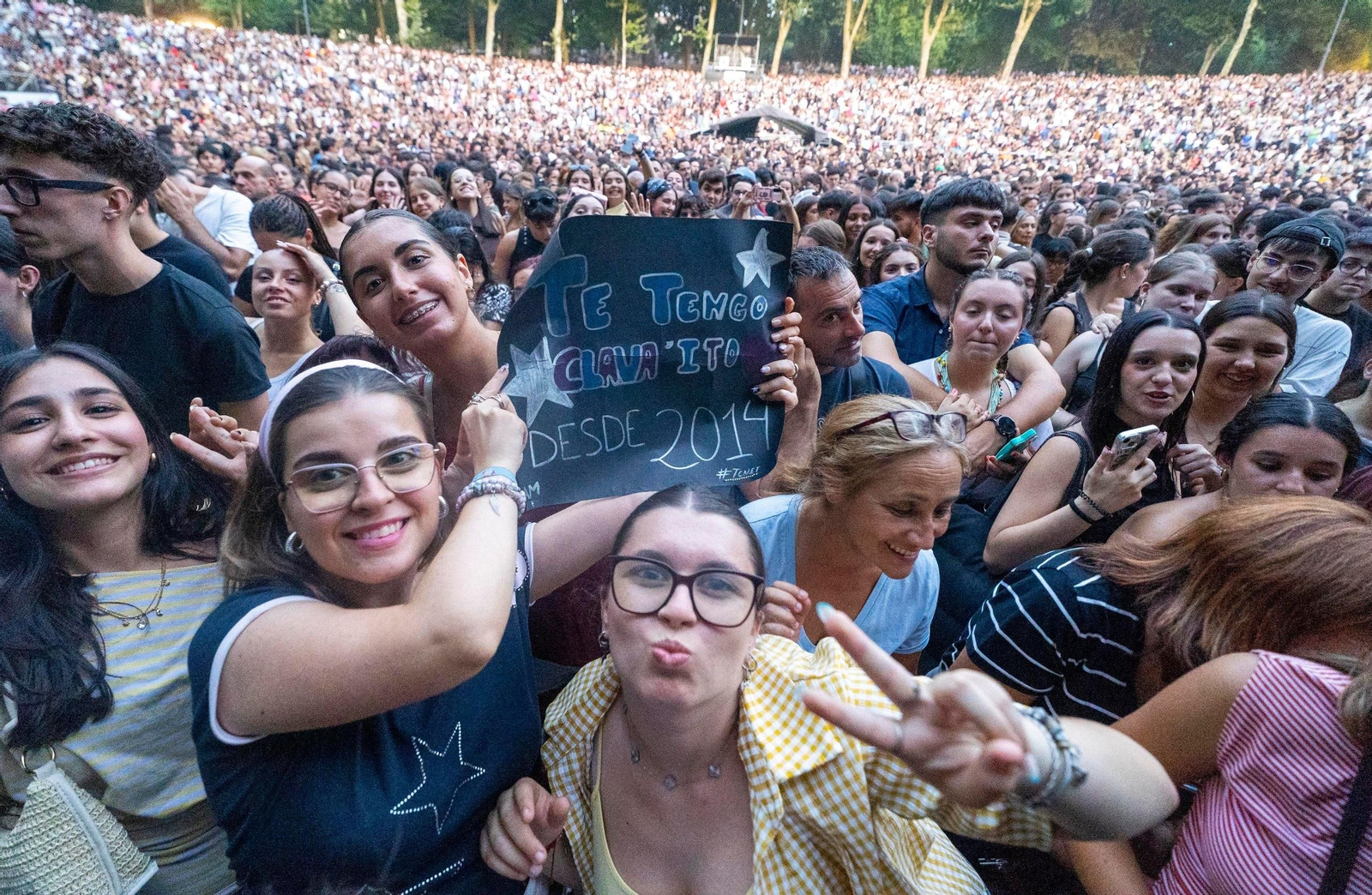 Galería | Abraham Mateo desata la locura en Castrelos