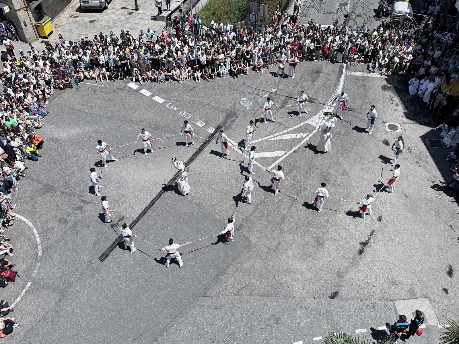 Celebración del Corpus en Redondela.