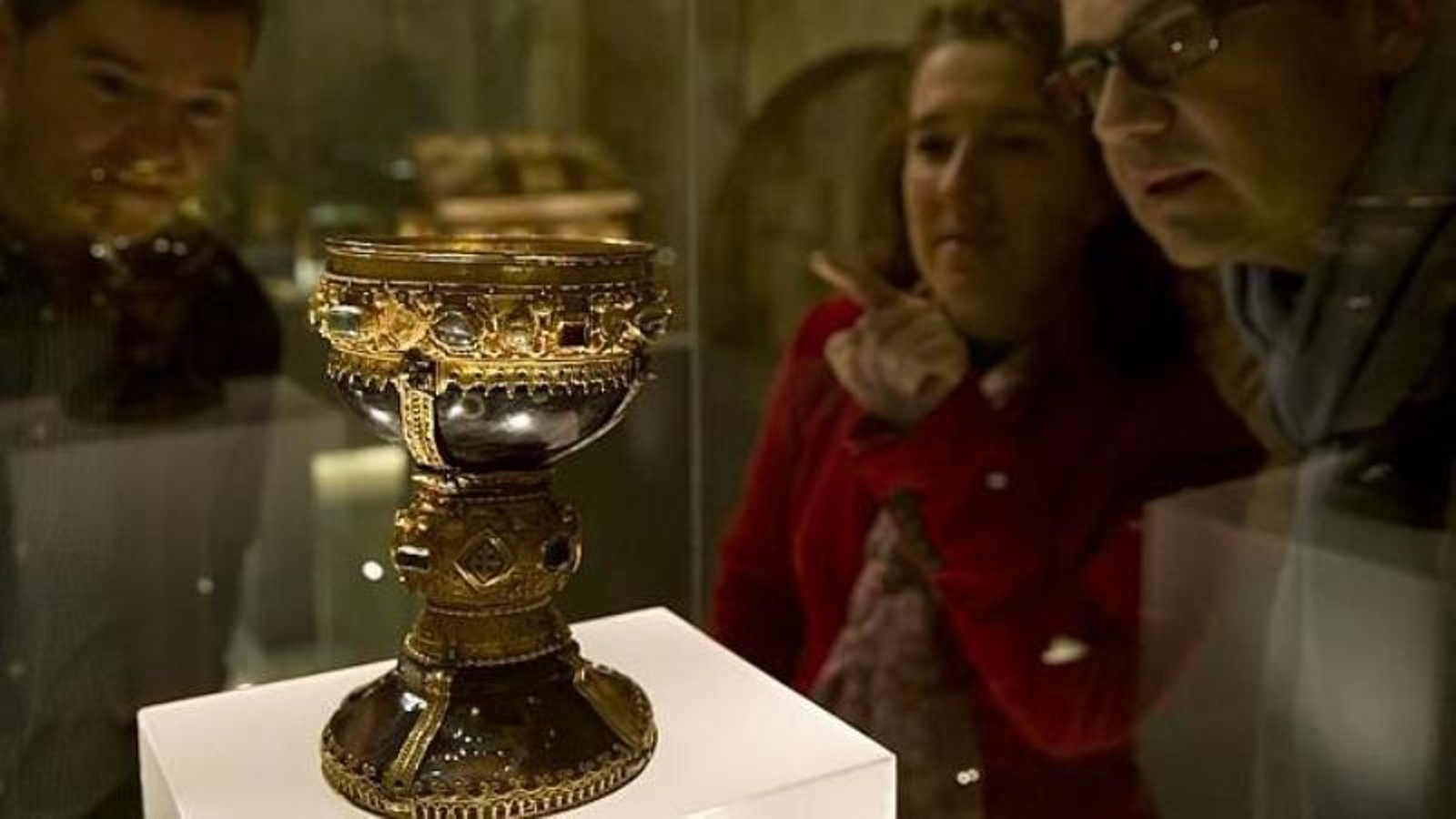 El cáliz de Doña Urraca, probablemente el Santo Grial, expuesto ahora en solitario.