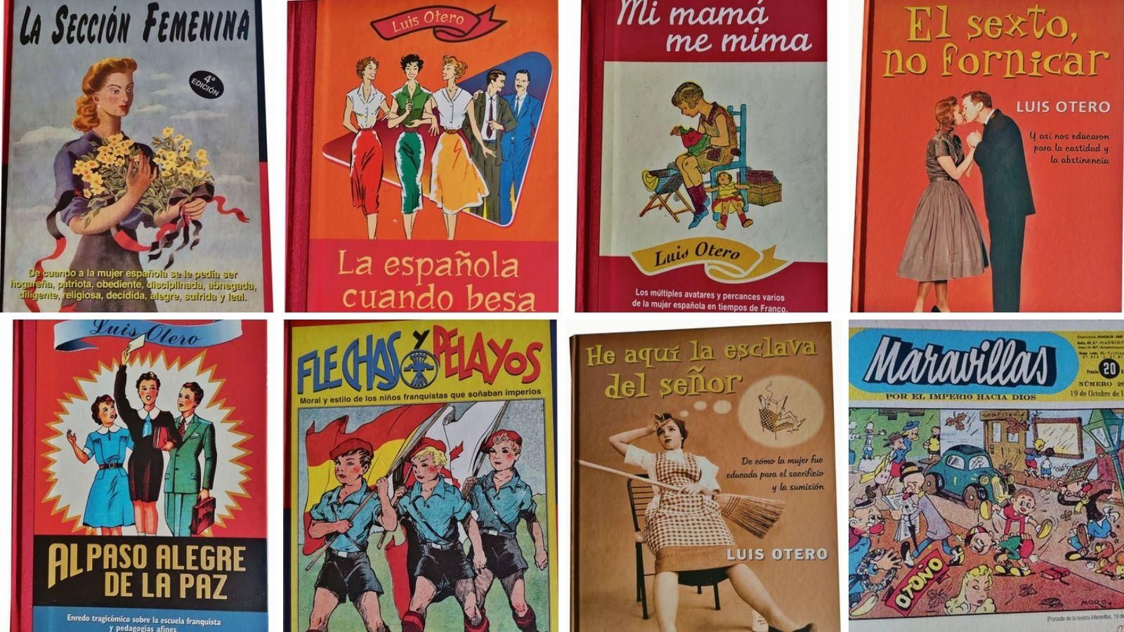 Ejemplares de su colección