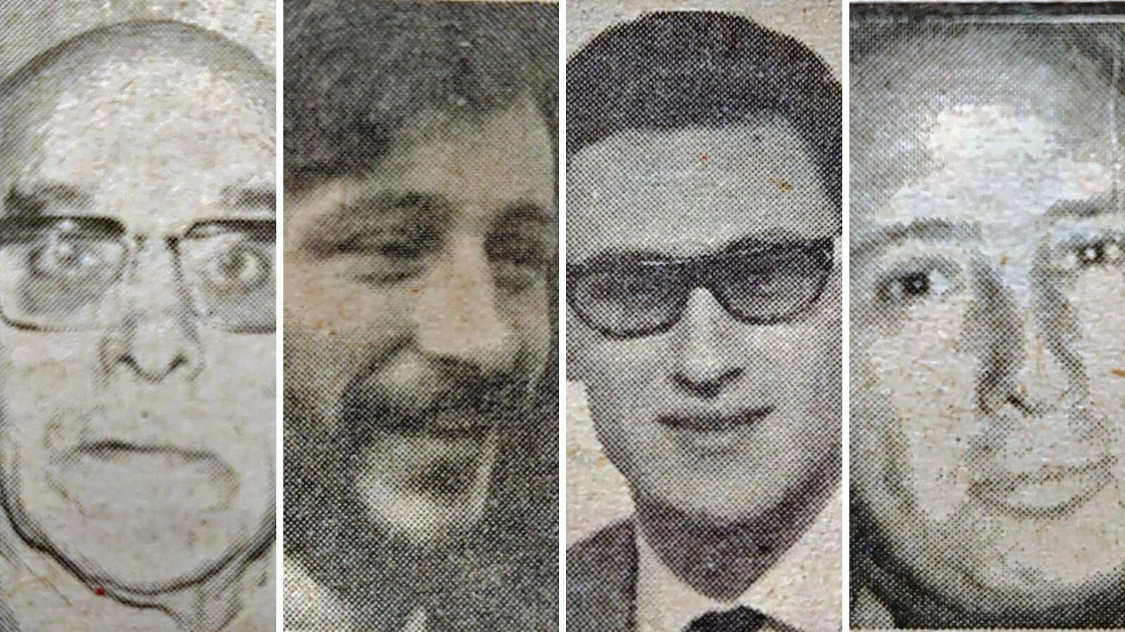 Leuter González Salgado, Andrés San Juan, Javier Martínez Randulfe y Luis Salgado Iglesias.
