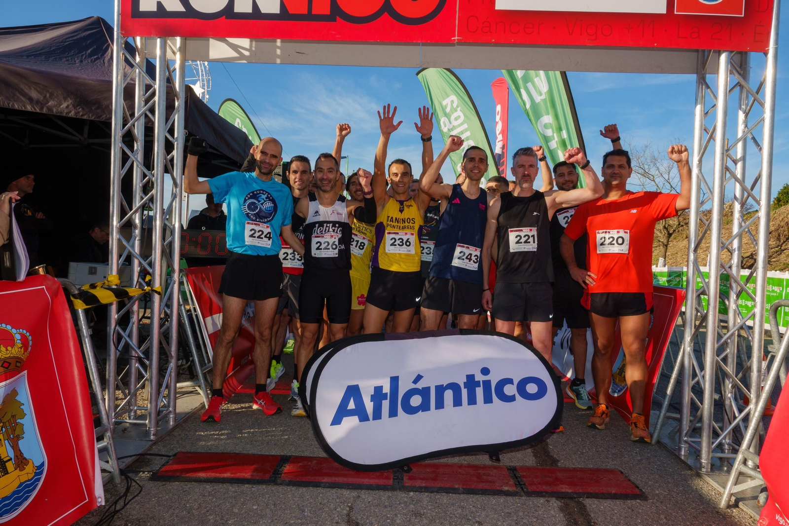 Galería | Pequeños y grandes disfrutan la Milla Cidade de Vigo con +Deporte Atlántico