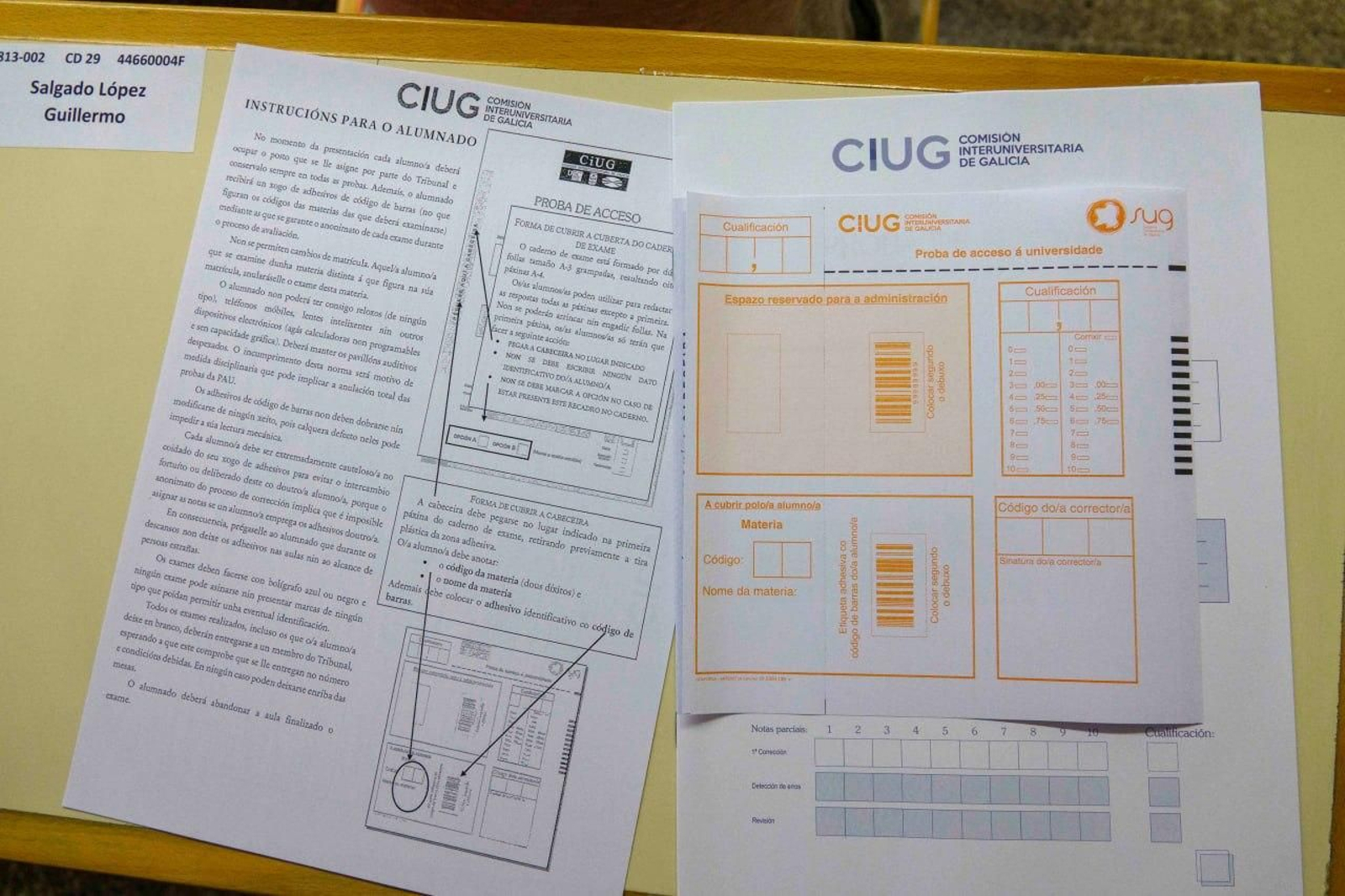 Galería | Tensión y concentración en la PAU 2026 en Vigo