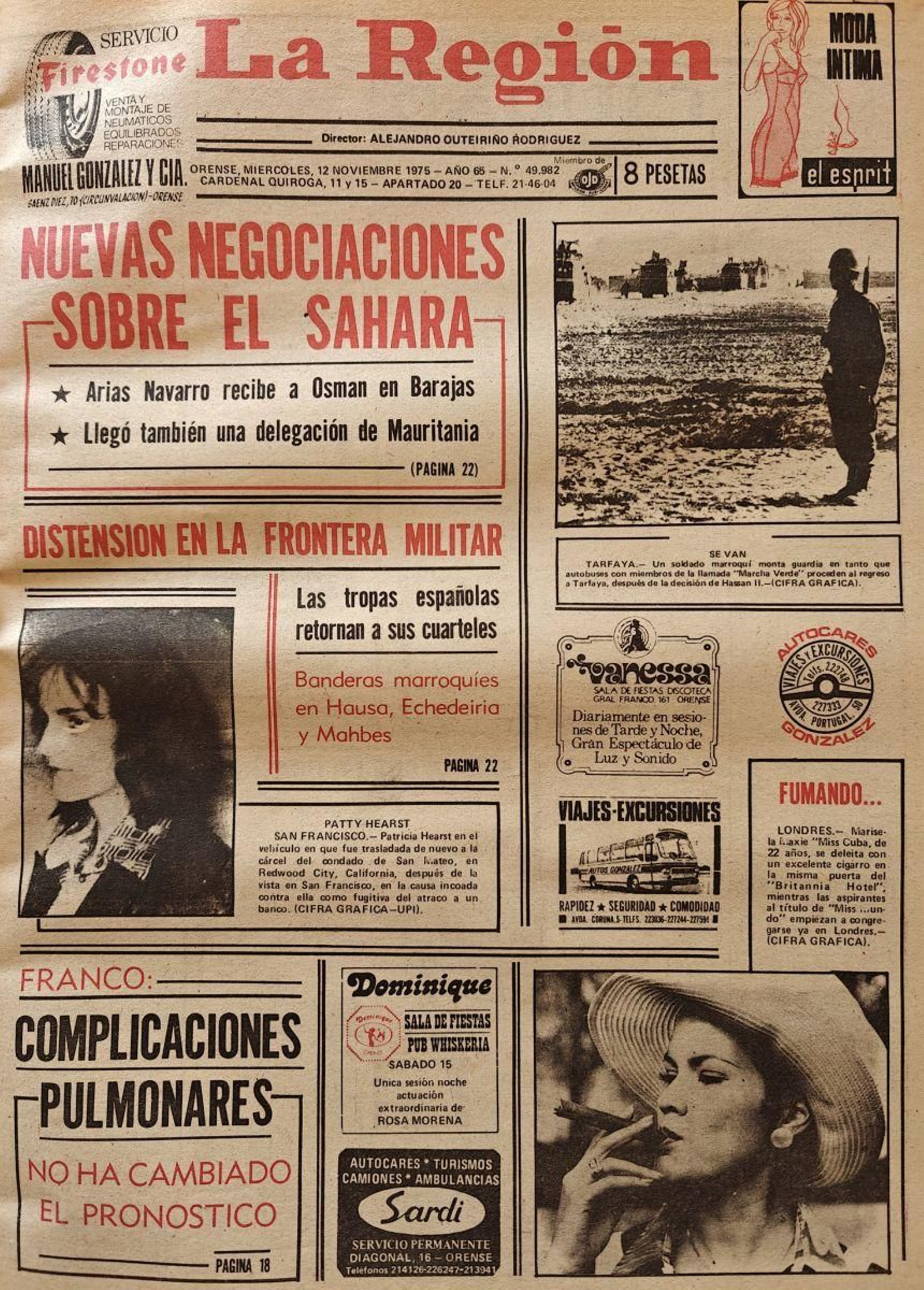La primera 12 de noviembre 1975