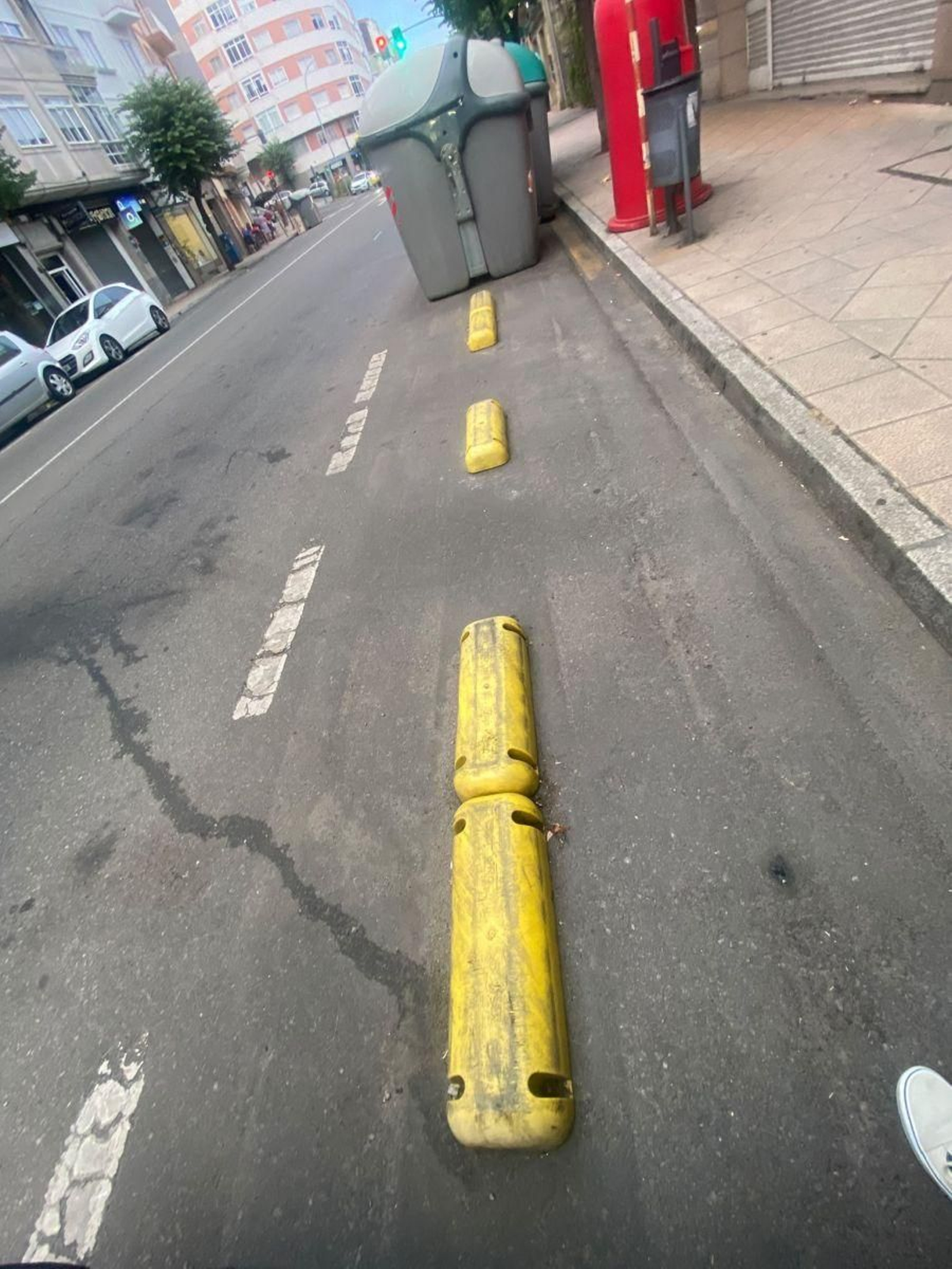 Sinsentido en la avenida de Santiago