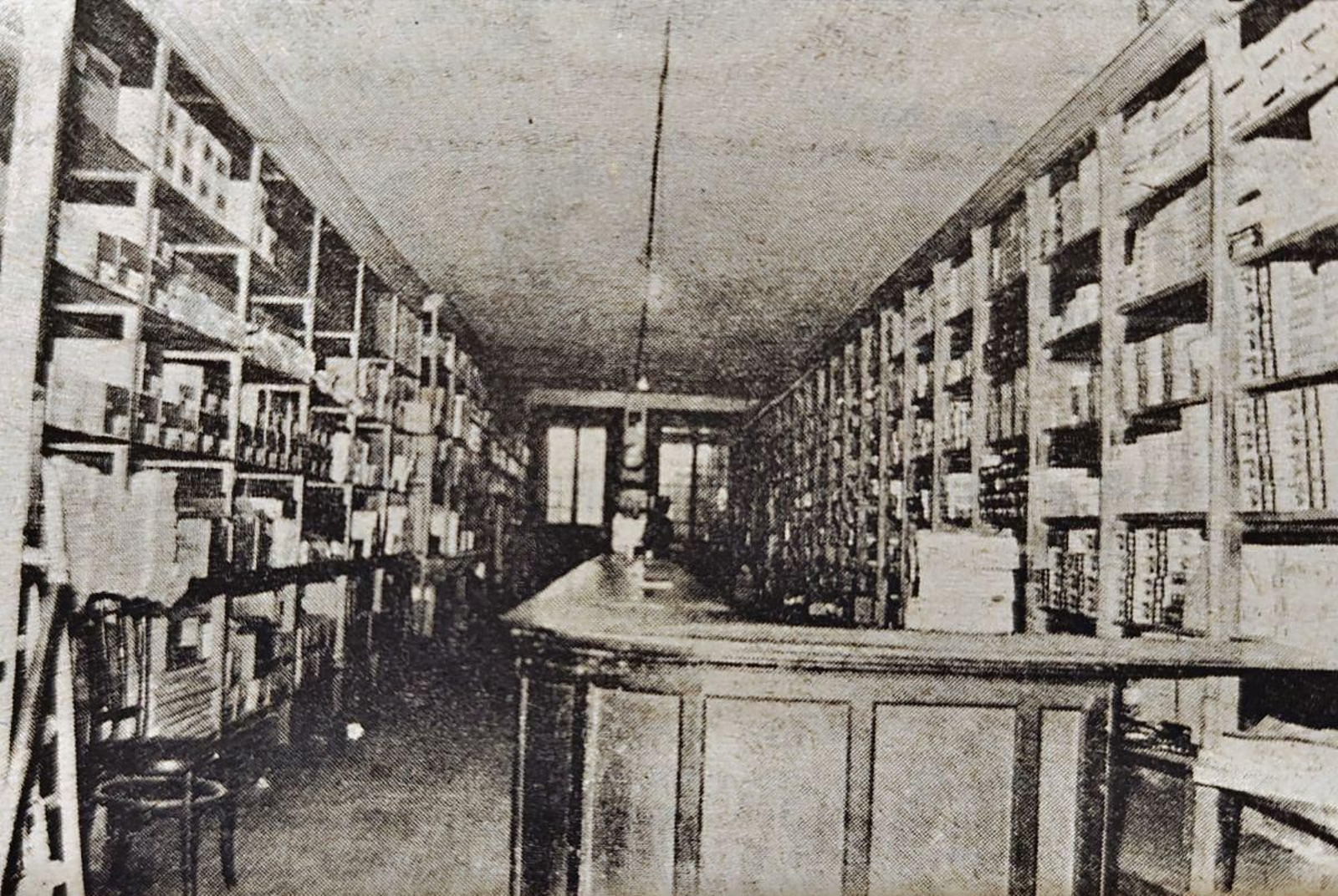 Interior de “Manuel García e Hijos” en Lamas Carvajal.