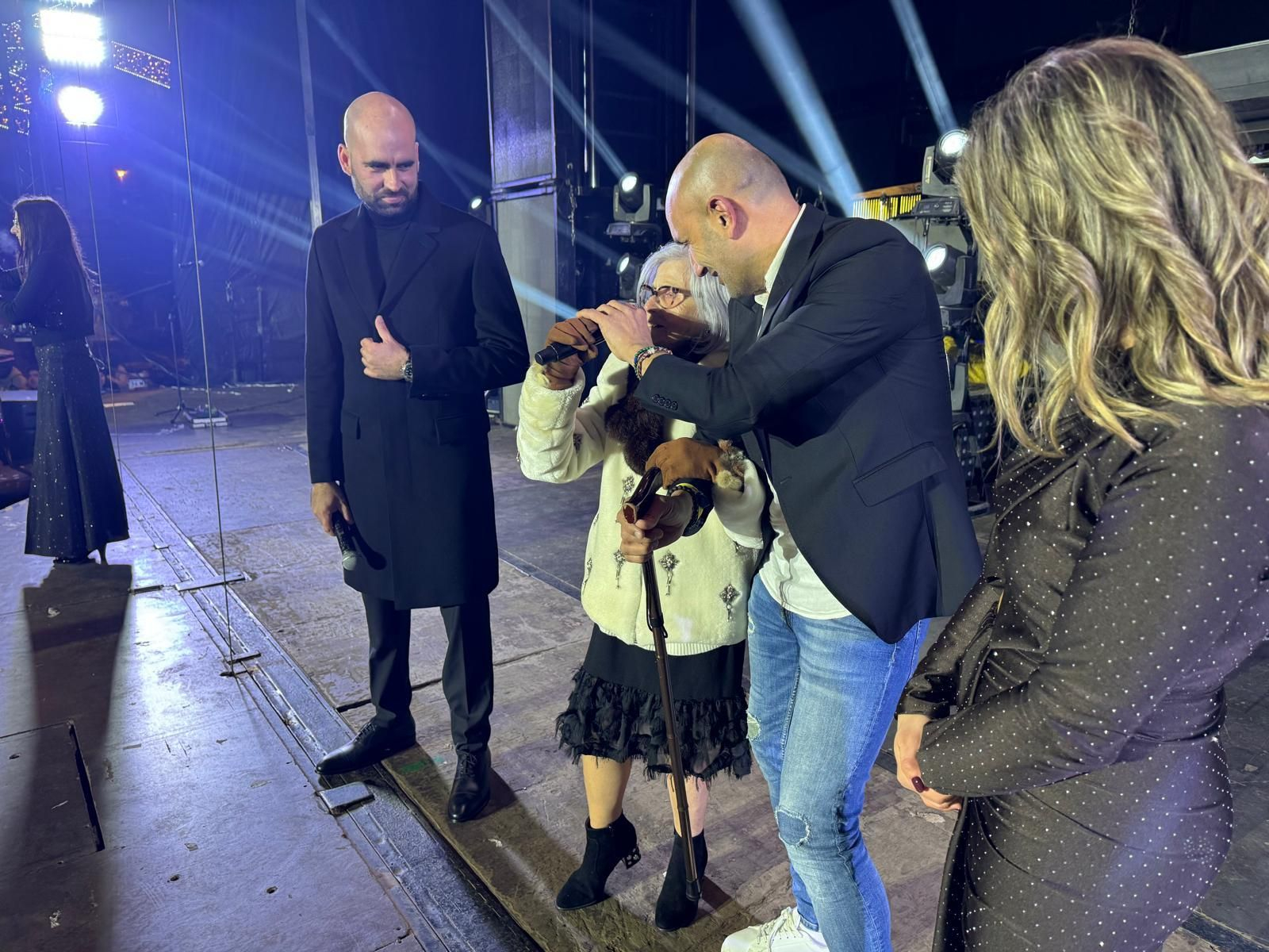 Galería | Pre Fin de Año en O Porriño con Claudio Giráldez y Fátima Pego