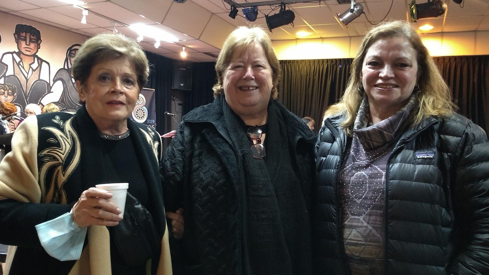 María de los Ángeles Ruisanchez, Beatriz Lagoa y Naría Carmen Castro