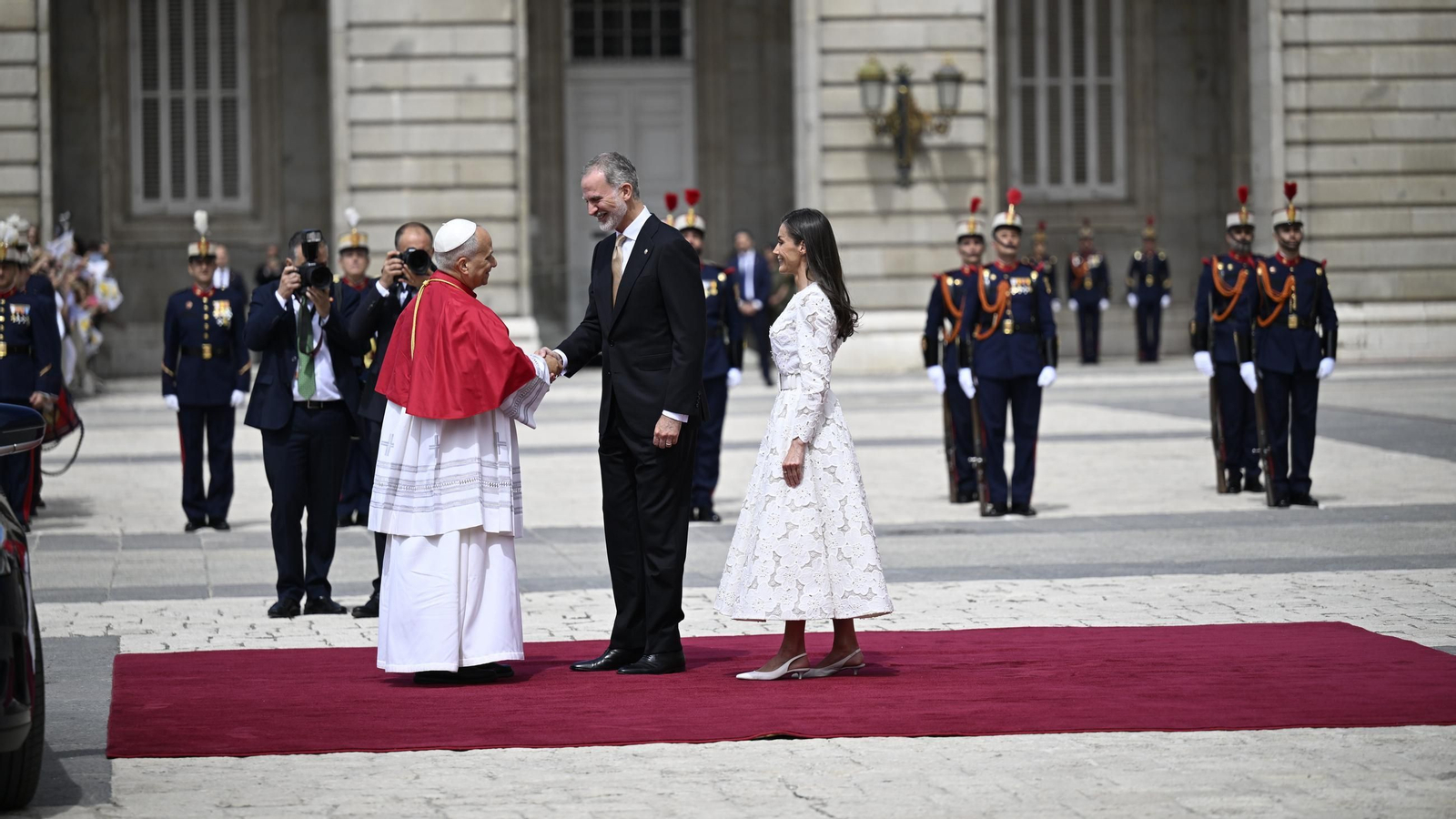 Galería | La primera jornada de la visita del papa León XIV a Madrid