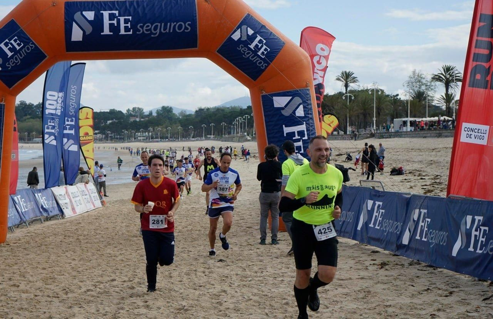 Carrera Praia de Samil.