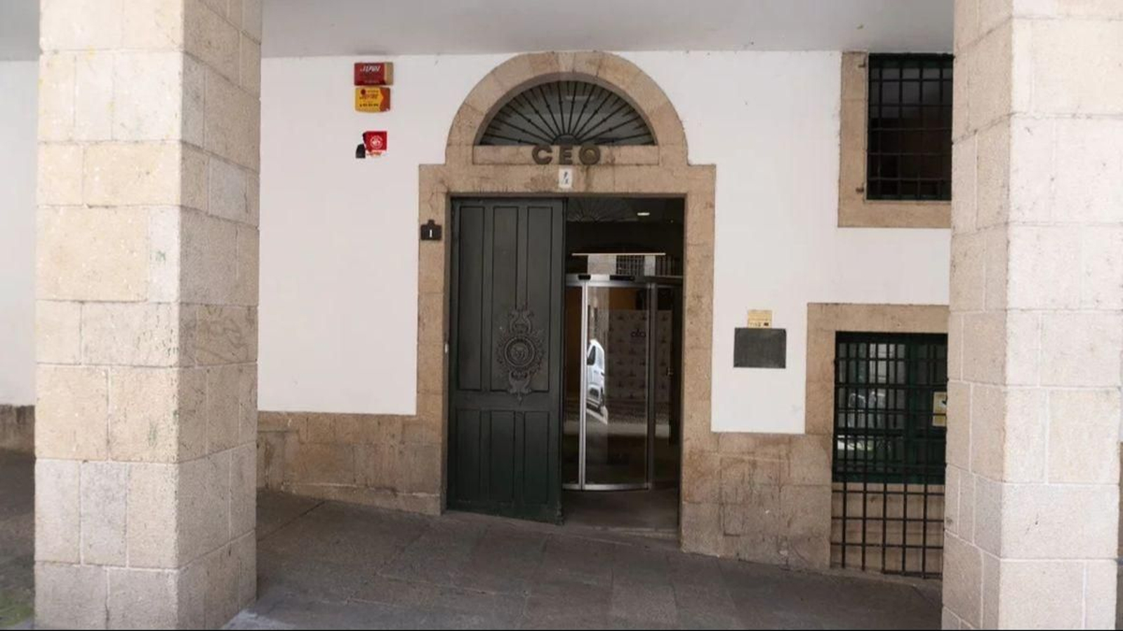 Vista del edificio de la CEO de Ourense, donde este lunes se convocan las elecciones para renovar la patronal.