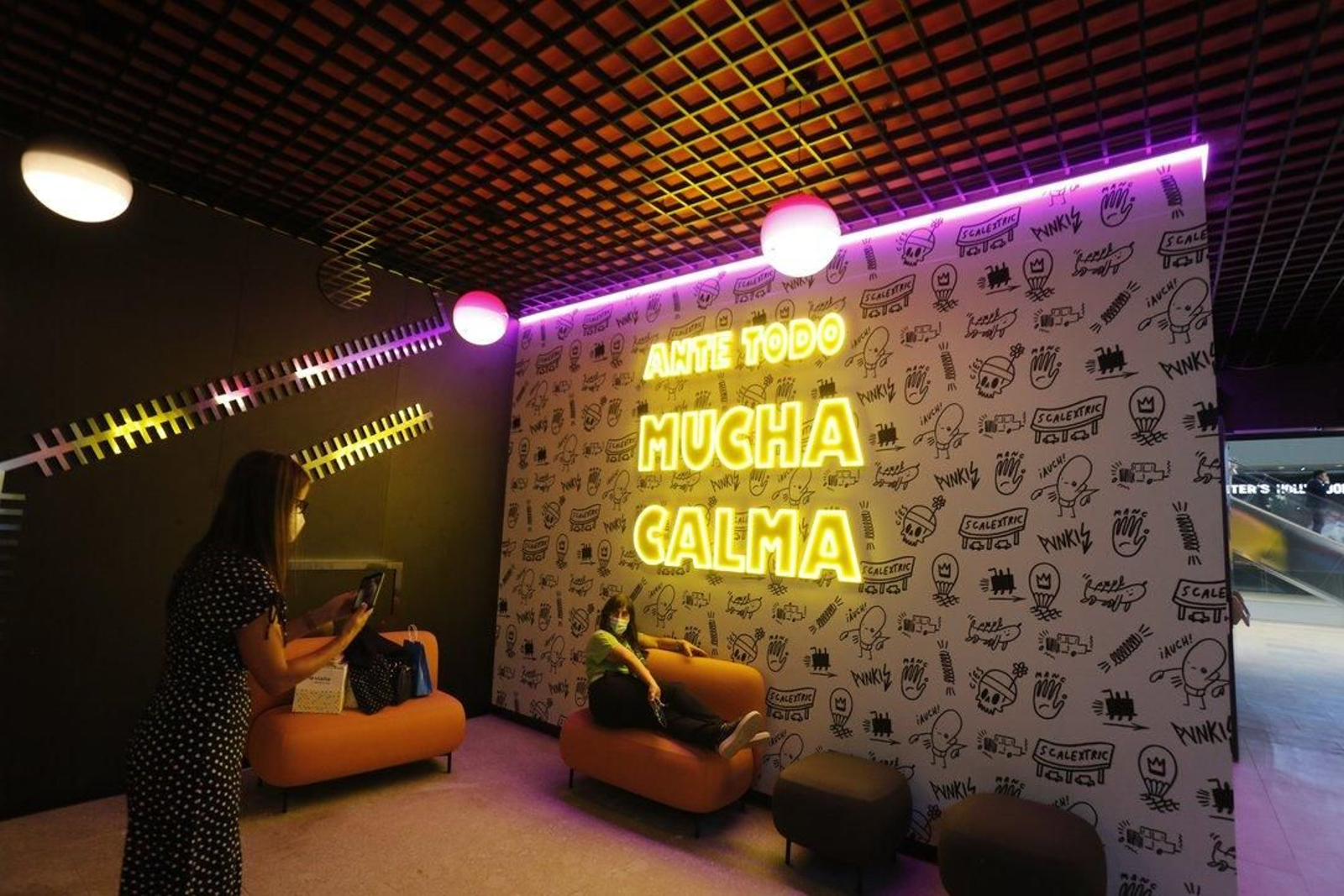 En el centro comercial Vialia (Jorge Landín)