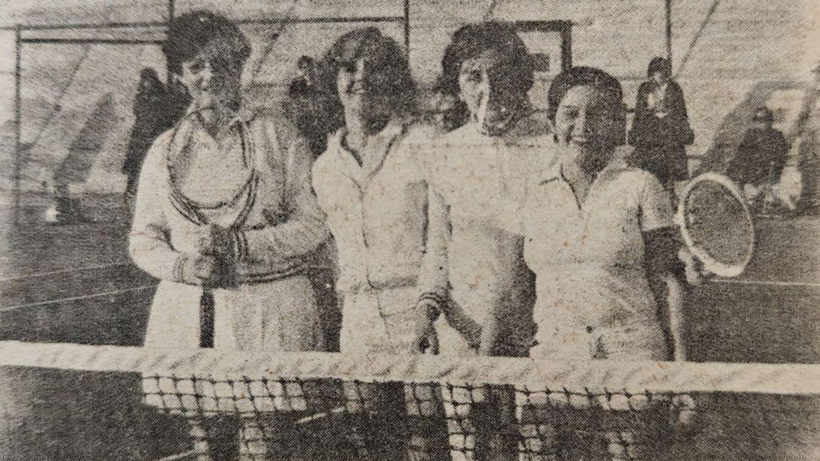 Cuatro de las participantes en el Trofeo Fredi.