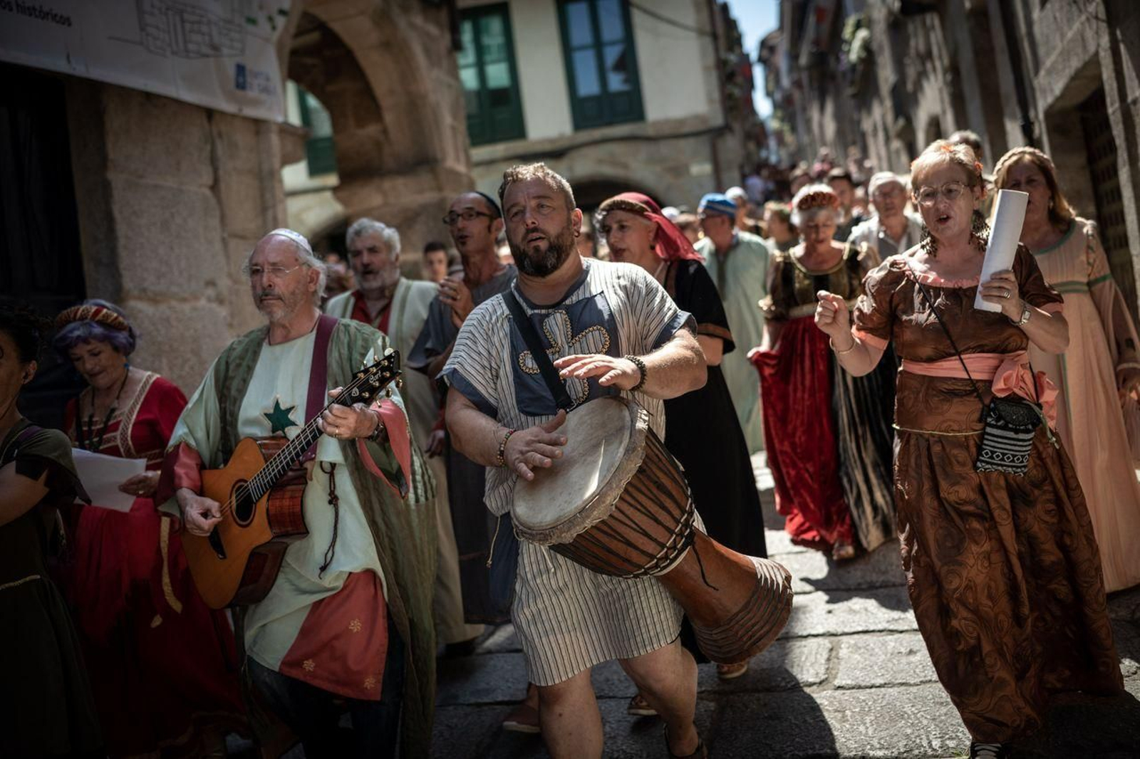 RIBADAVIA (PRAZA MAIOR). 27/08/2022. OURENSE. Celebración da XXXIII Festa da Istoria. FOTO: ÓSCAR PINAL