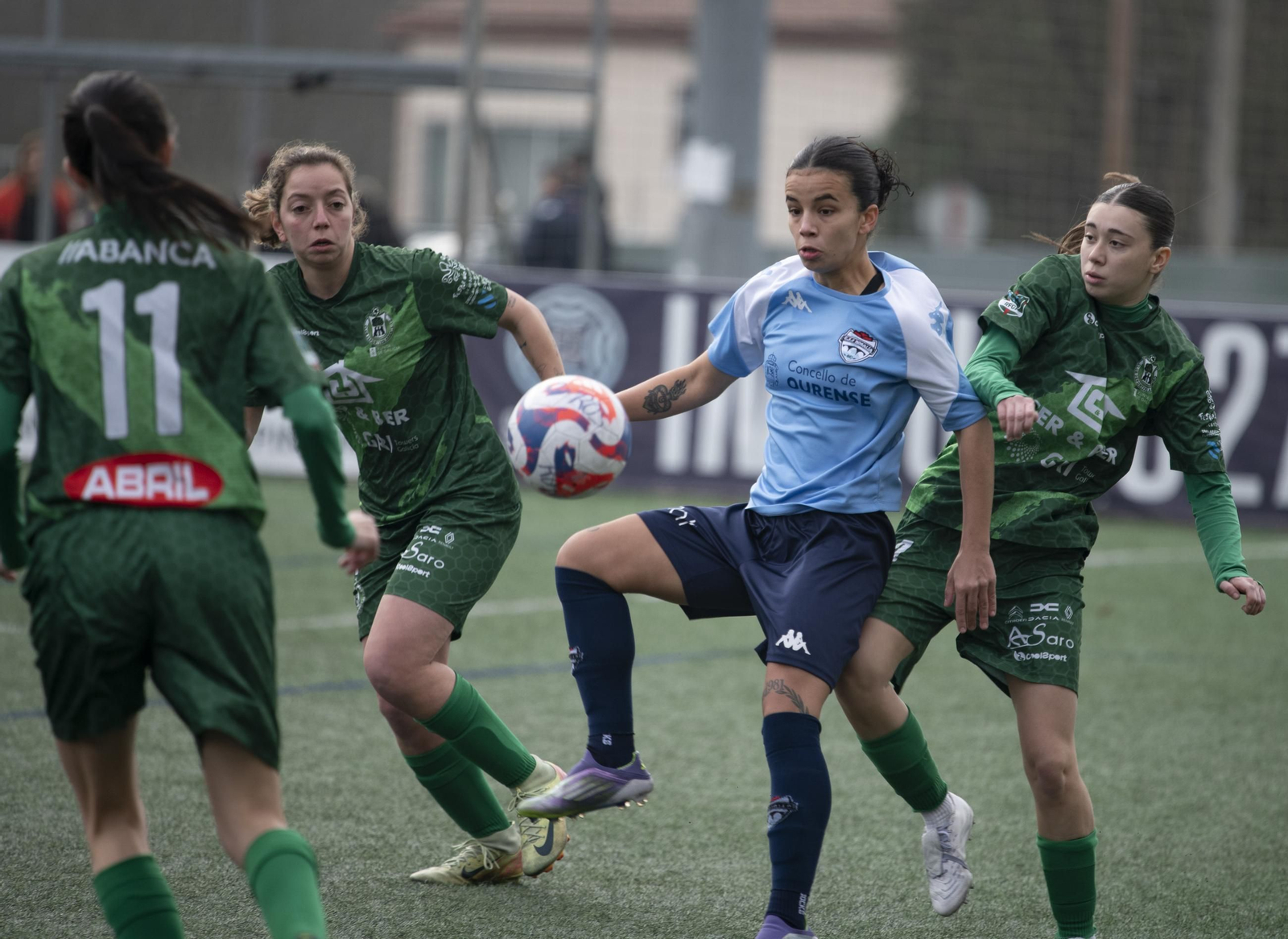 Galería | EFF Rosalia y Arenteiro disputan un derbi más