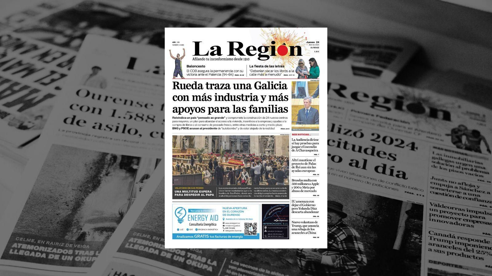 La portada de hoy