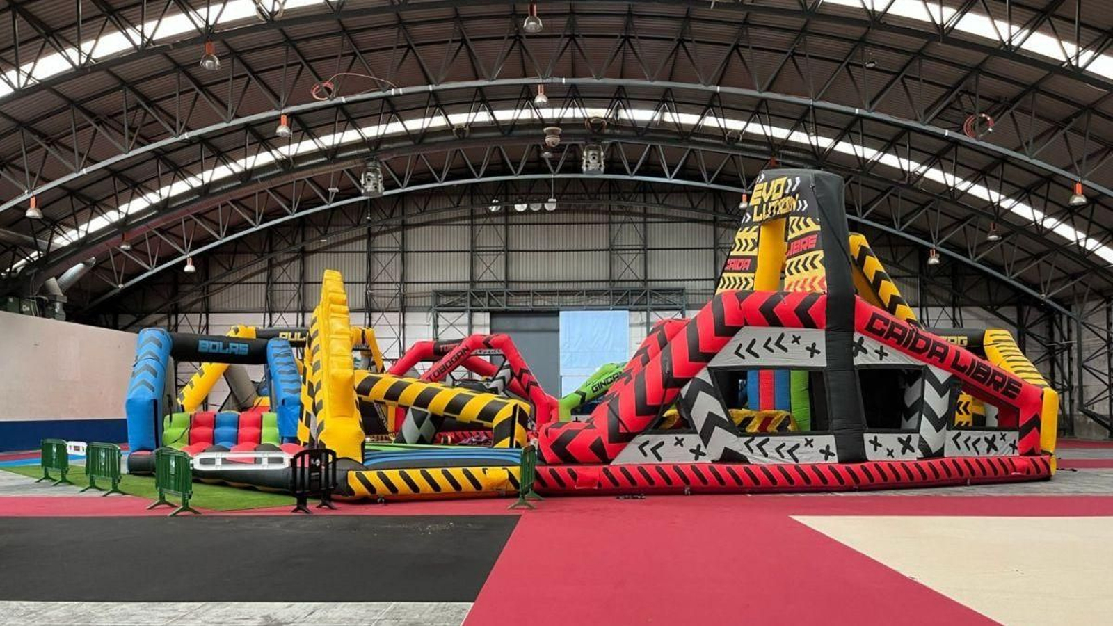 Uno de los hinchables que se podrá disfrutar en “CarbaNadal”.