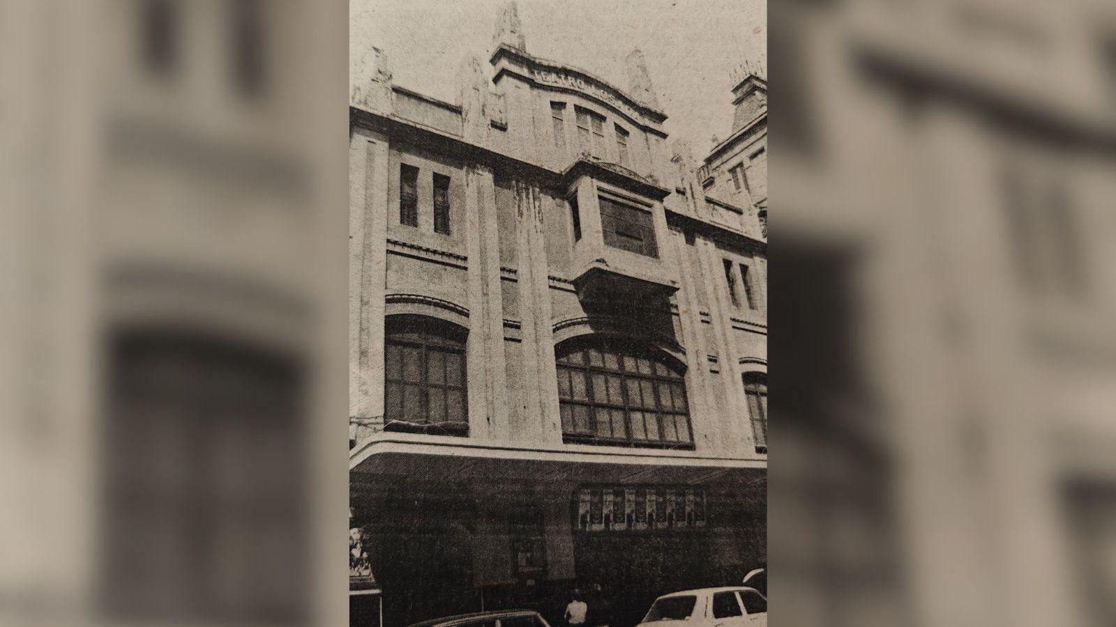 Fachada del cine Losada.