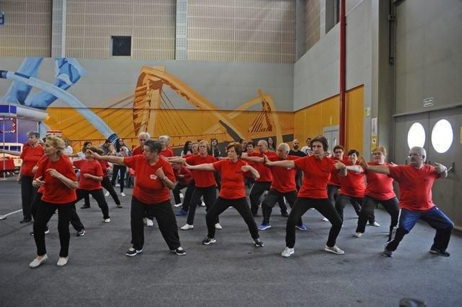 Parte de las actividades que se han desarrollado en el salón Galisenior, en Expourense.