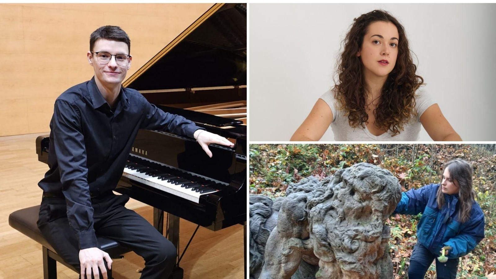 Manuel Muñiz, Sophia Fernández y Susana Quintás.