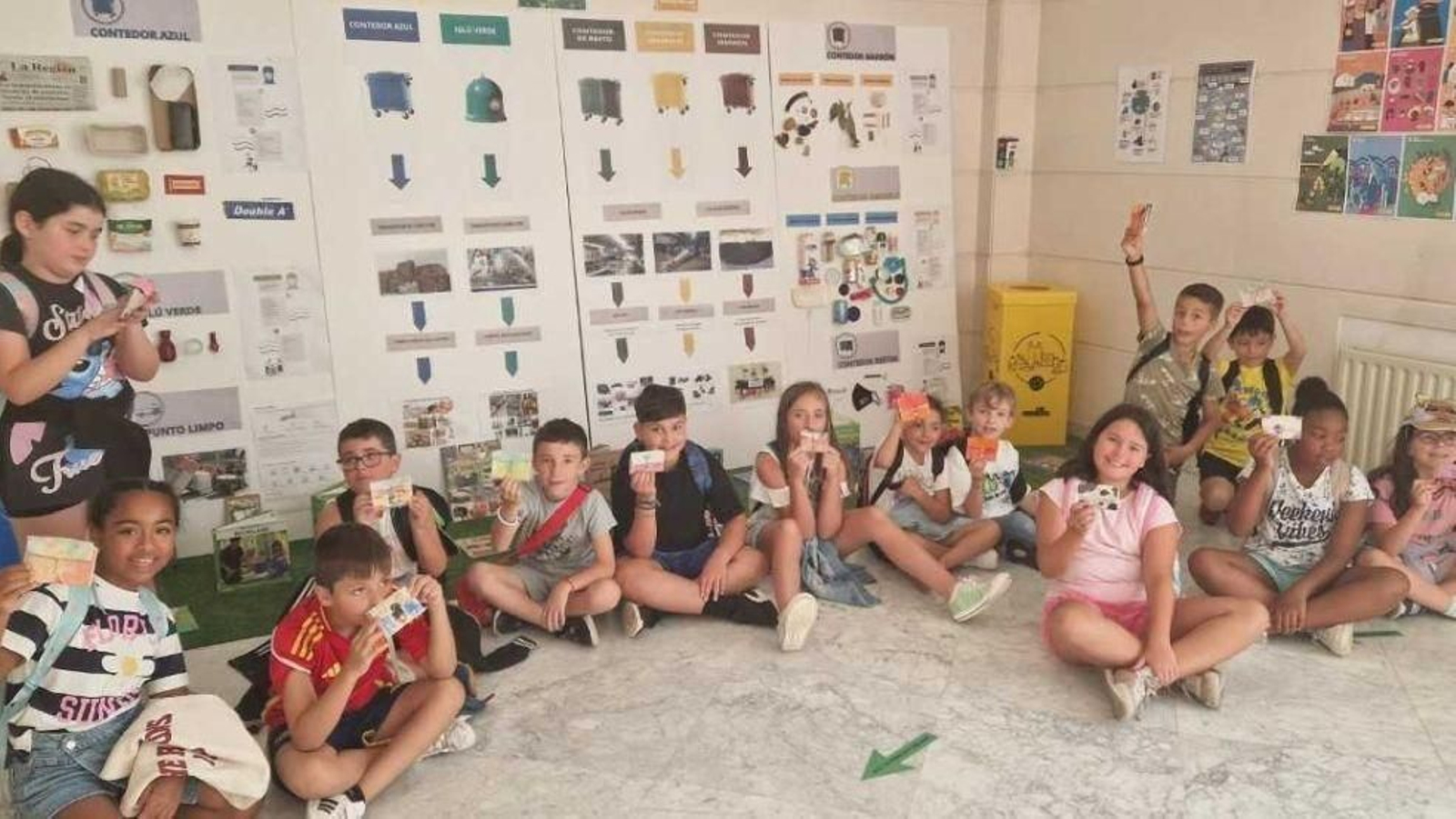 Imagen de una actividad del campamento de verano.