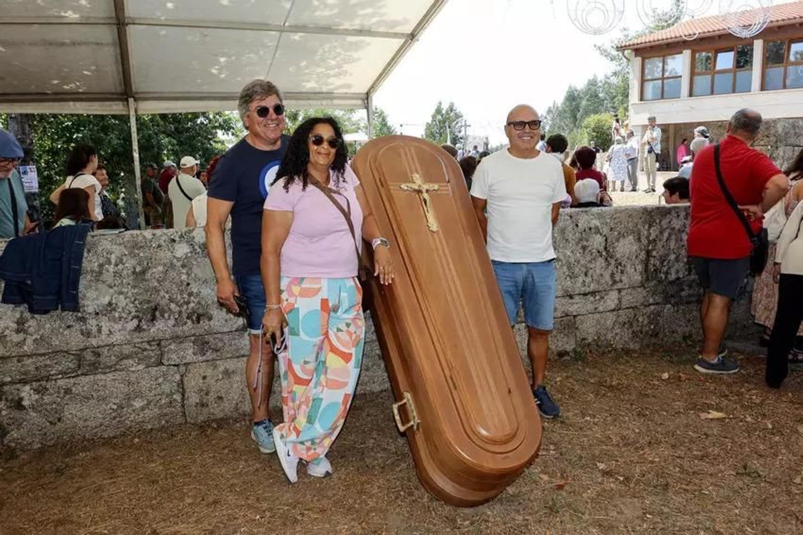 Un día entre amizades en Ribarteme