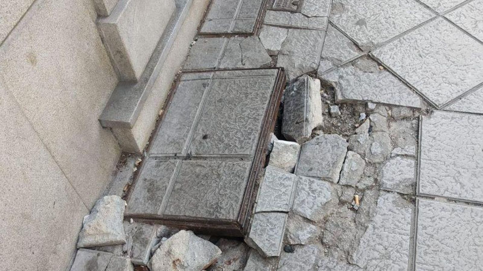 Esperando una caída.