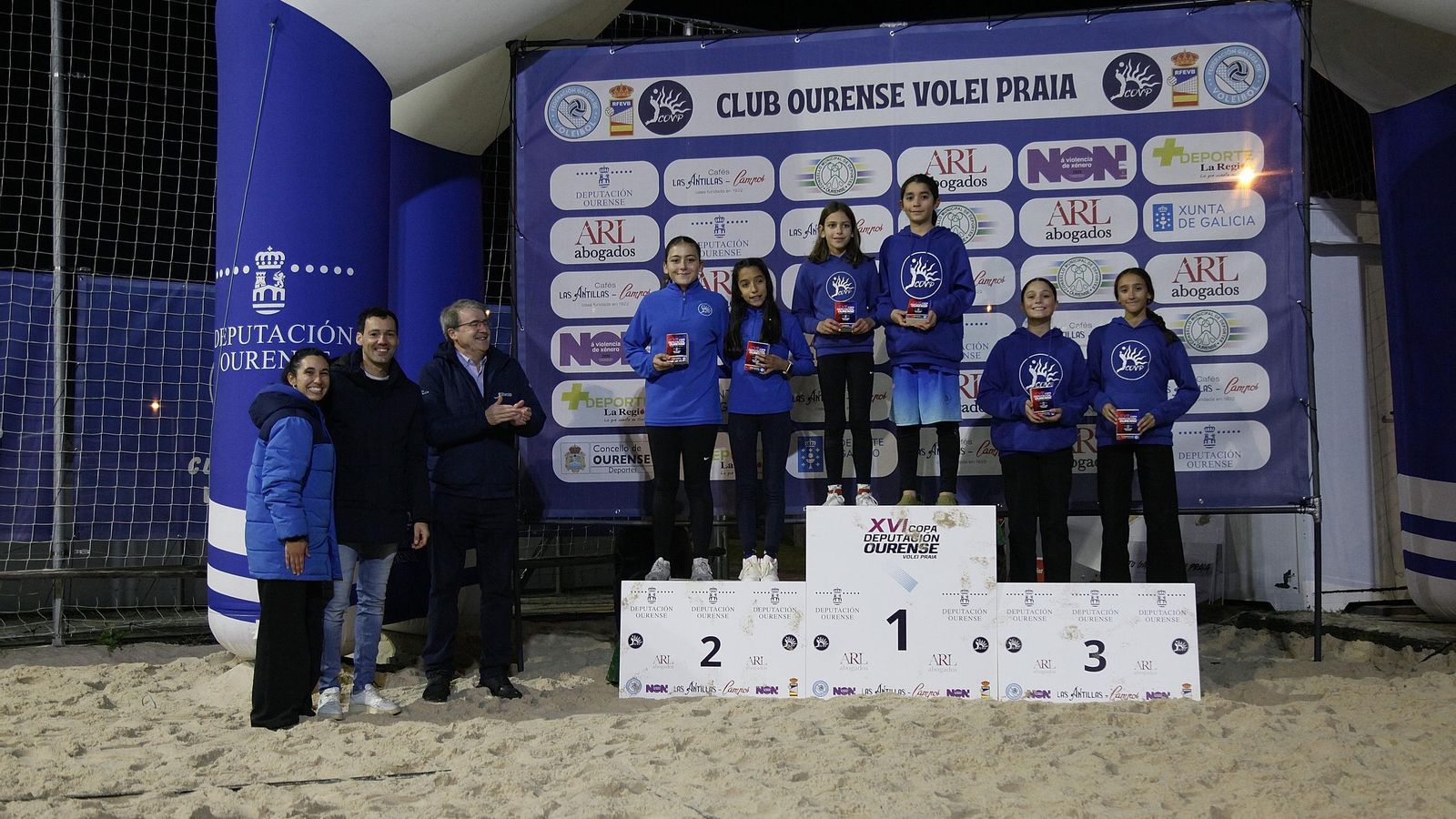 Galería | El voley playa entrega sus reconocimiento a los mejores de la Copa Diputación