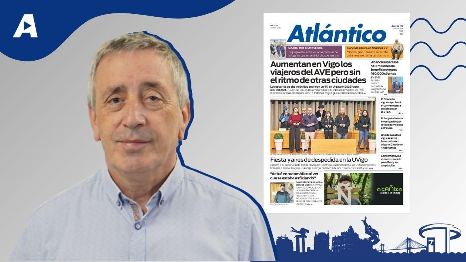 La portada de Atlántico del 29 de enero