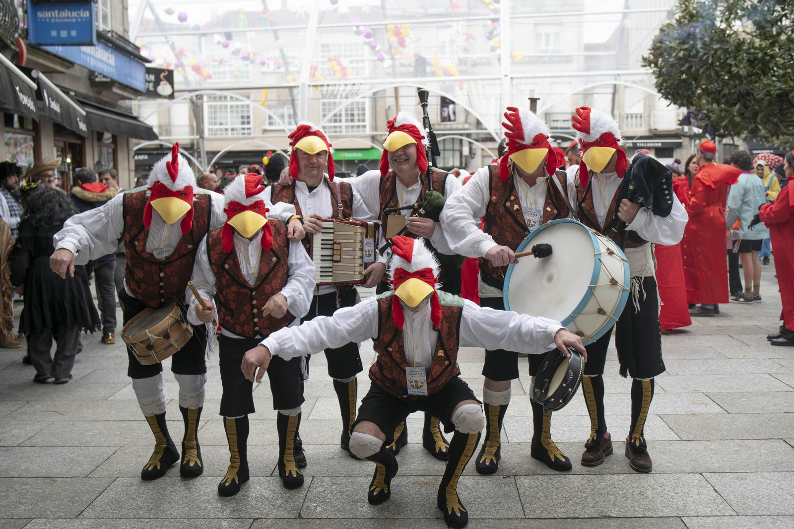 Galería | El sol hace acto de presencia en la mañana de sábado de Entroido de Xinzo de Limia