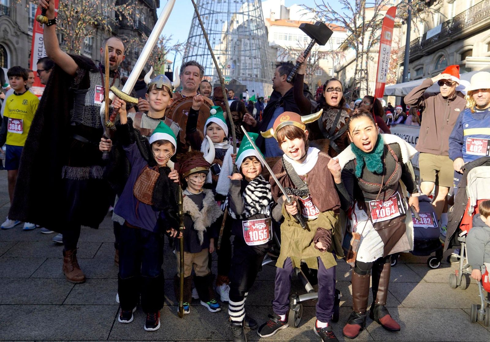 Galería | Disfraces y atletismo en la San Silvestre de Vigo 2025