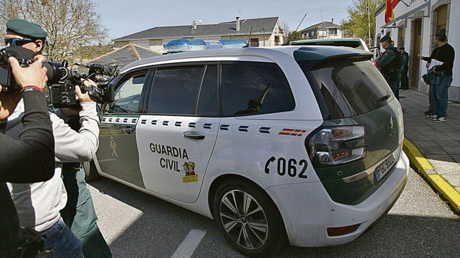 Manuel fue conducido tras su detención ante la jueza de Trives.