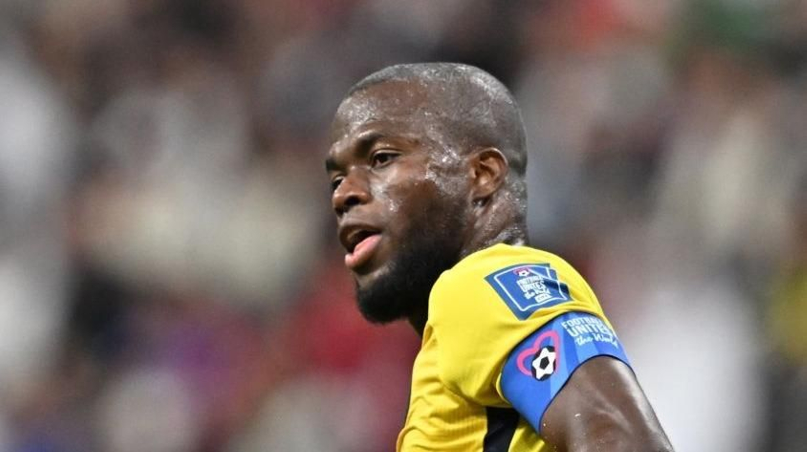 Enner Valencia celebra un gol.