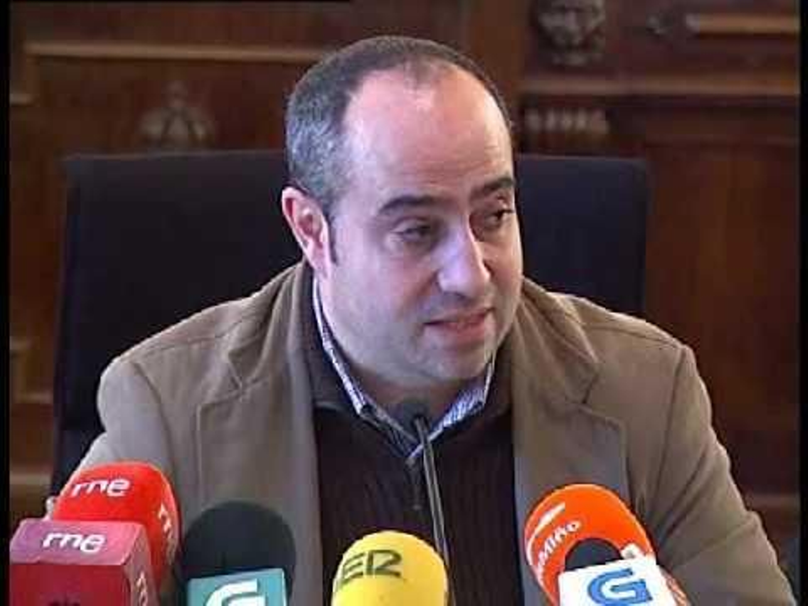 RUEDA DE PRENSA . DEMETRIO ESPINOSA