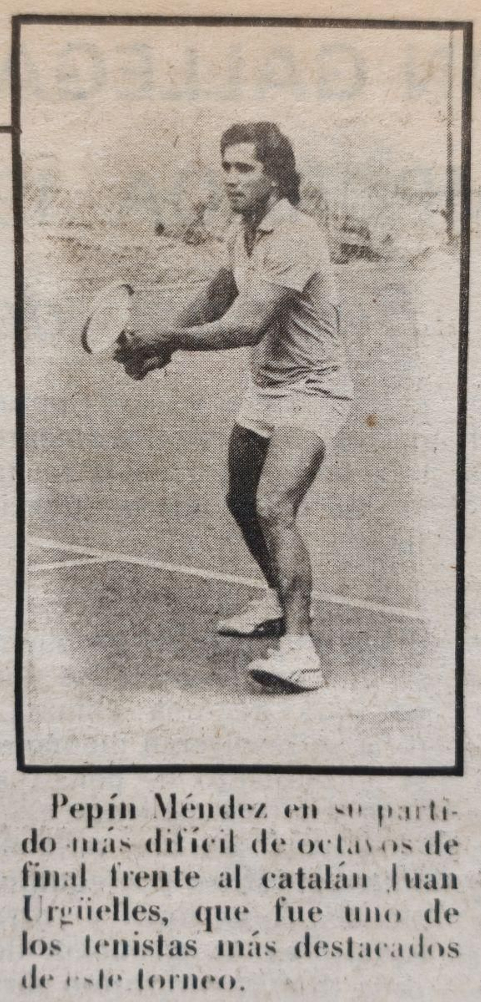 Pepín Méndez en el “Trofeo Peregrina”