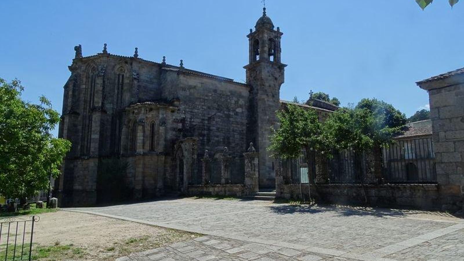 La iglesia de Santo Domingo.