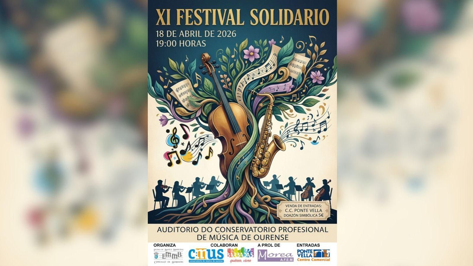 Concierto | XI Festival Solidario de Barbadás