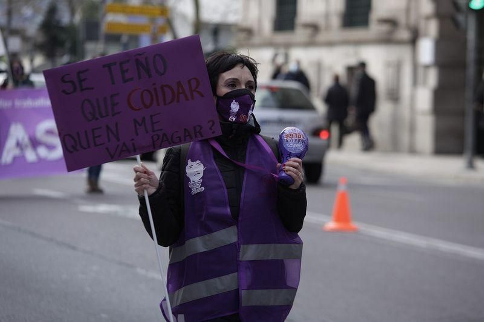 Manifestación de la CIG por las calles de Ourense por el 8M (MIGUEL ÁNGEL).