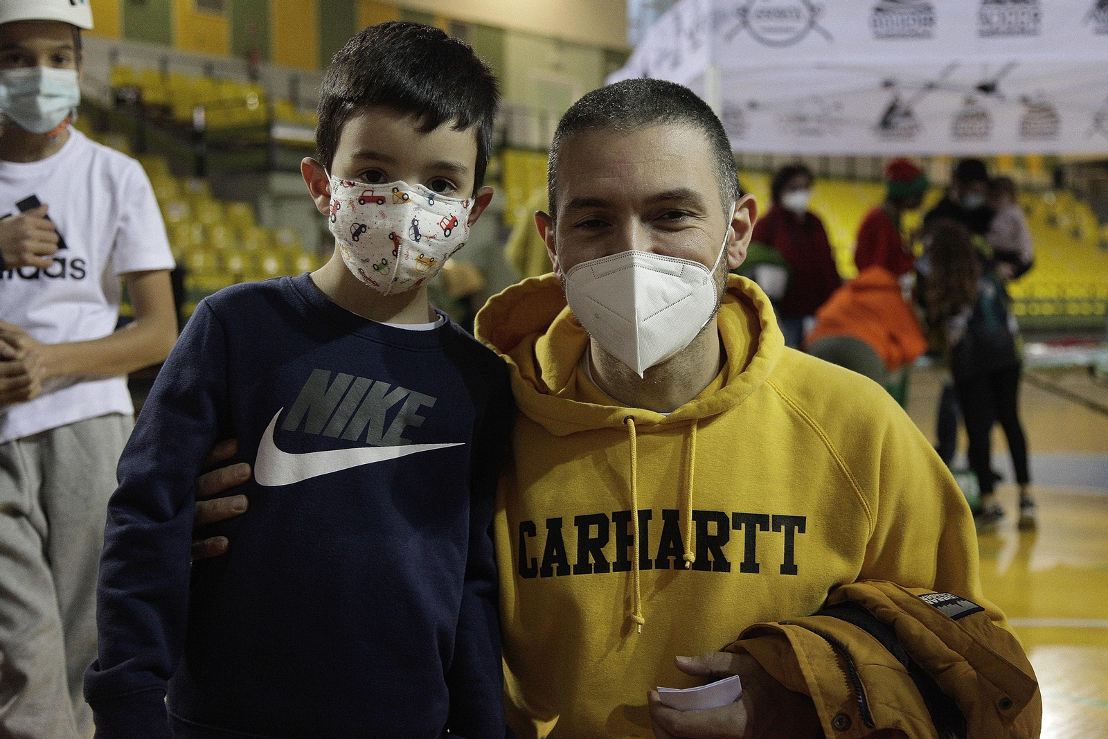 Nico acudió a la actividad acompañado de Dani. (Miguel Ángel)
