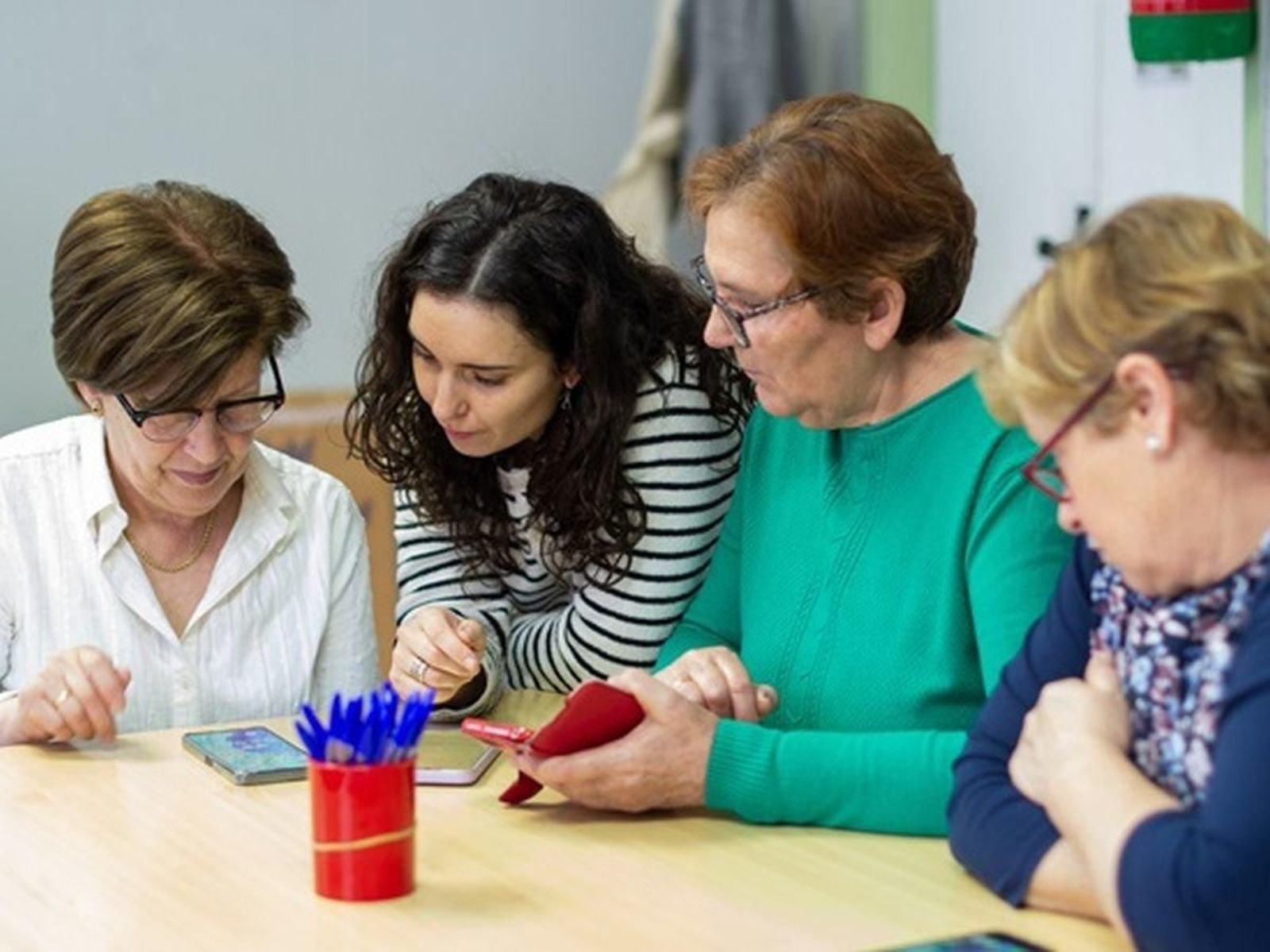 Curso de cultura dixital en Xinzo.