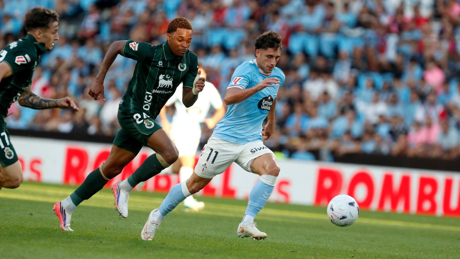 Galería | El partido entre Celta y Racing de Santander, en imágenes
