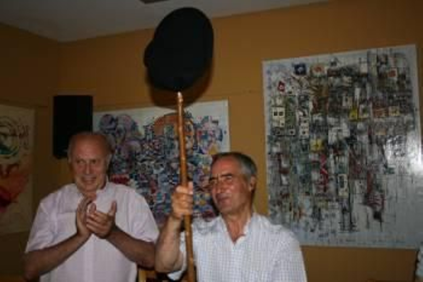 Méndez Ferrín e o Padre Fontes.