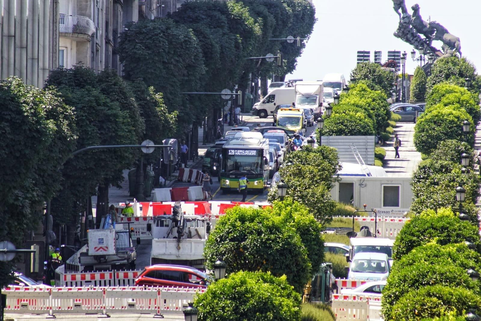 Gran Vía se corta al tráfico 07 // Vicente Alonso