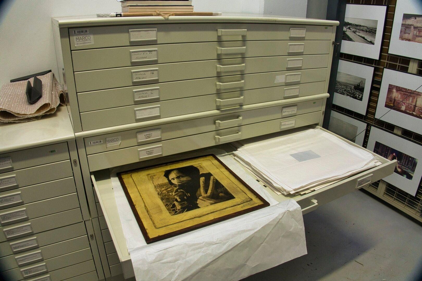 Colección de fondos pictóricos del Marco.