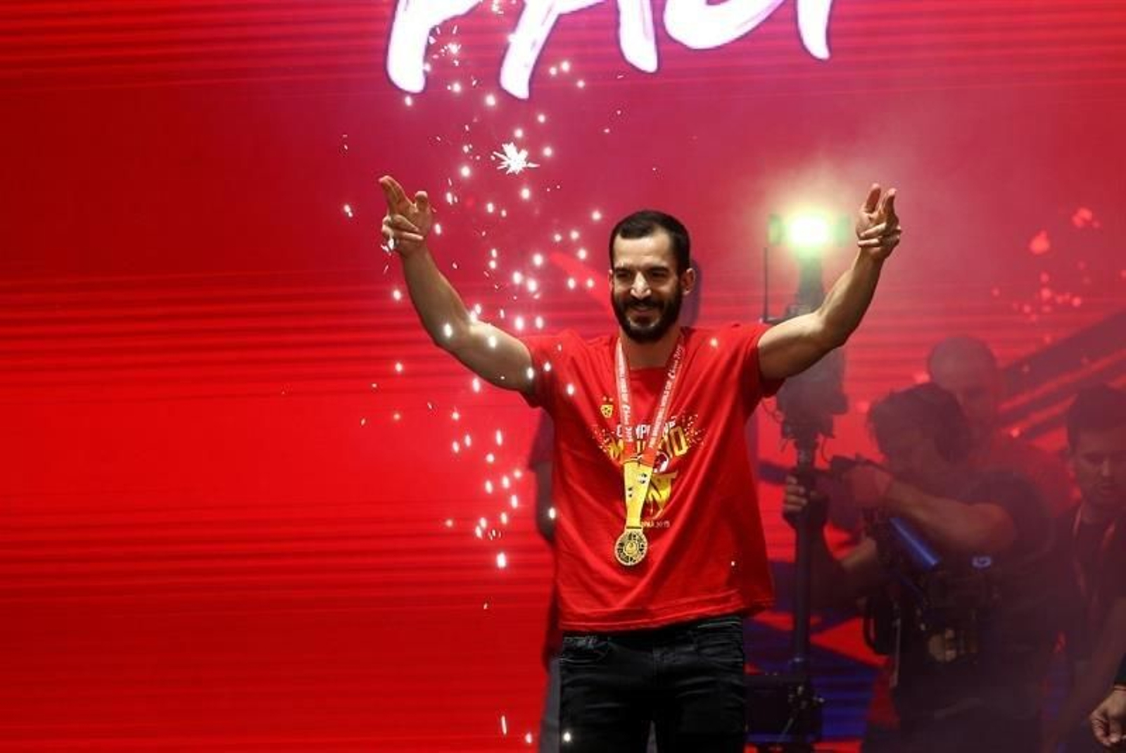 La celebración de la selección Española por el Mundial de Baloncesto 03