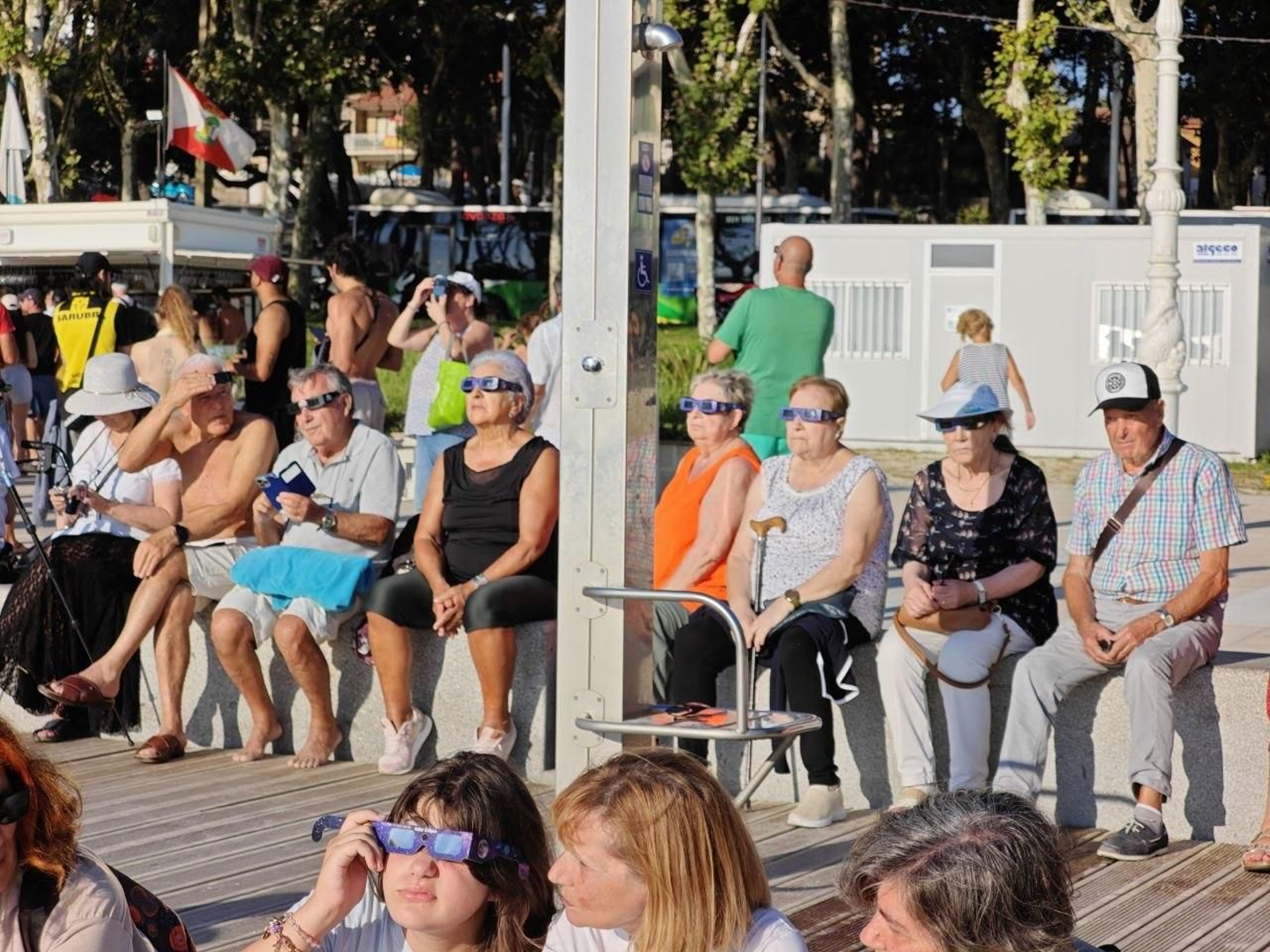 Galería | Así vivió Vigo y su área el histórico eclipse total