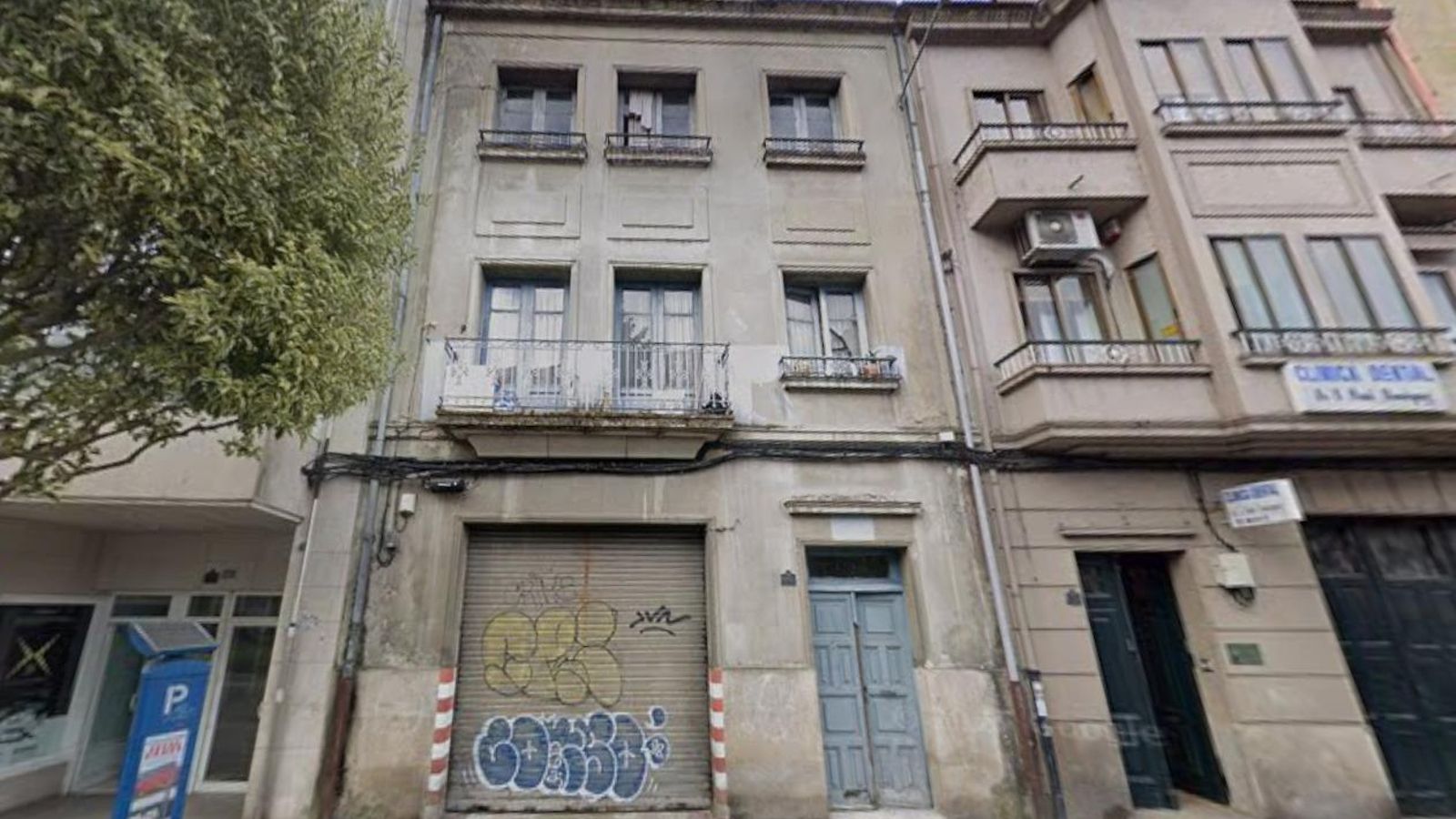 El edificio de Sáenz Díez 21, donde fue hallado el cuerpo.