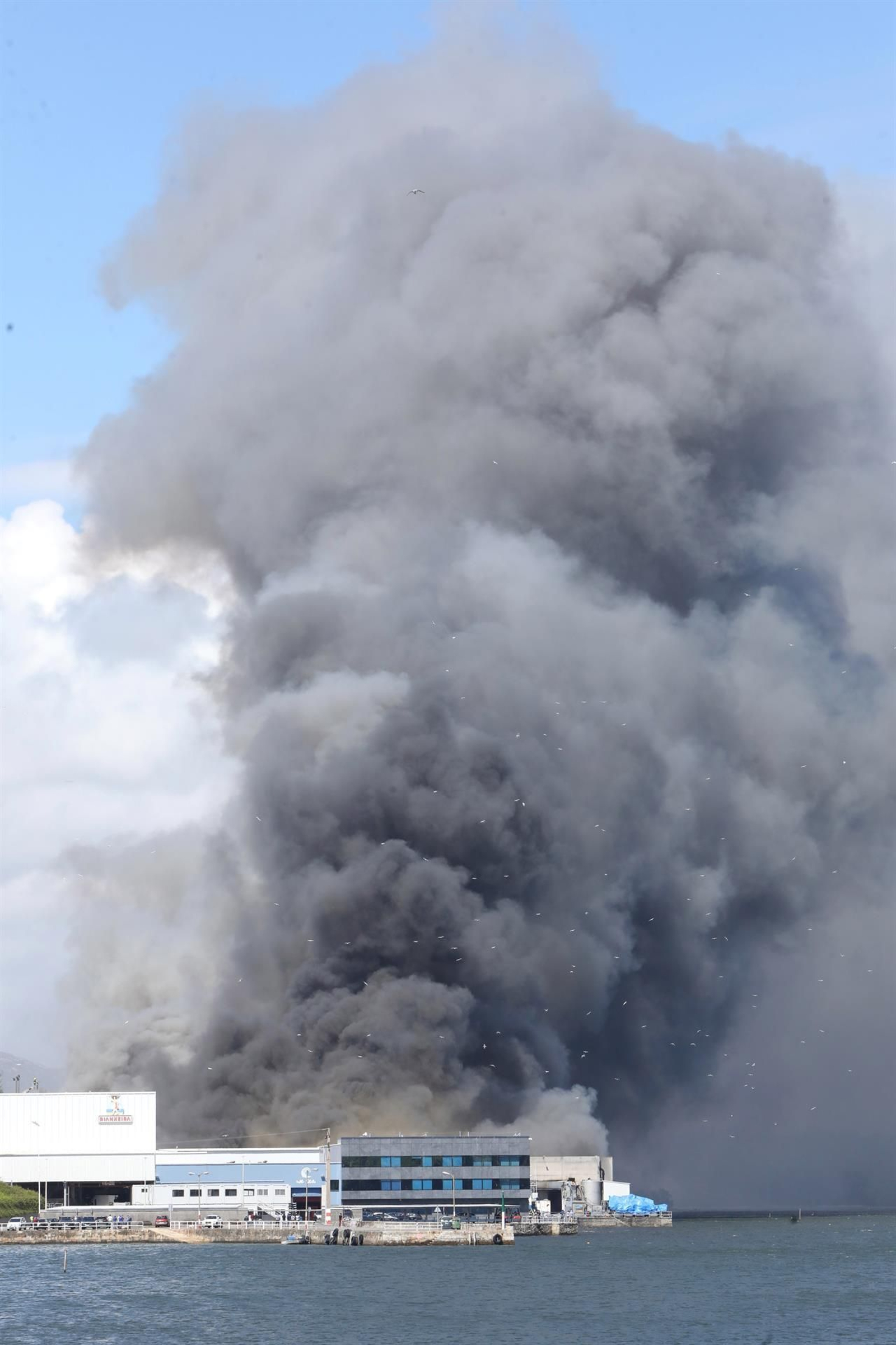 Inceido en la nave de Jealsa Rianxeira.