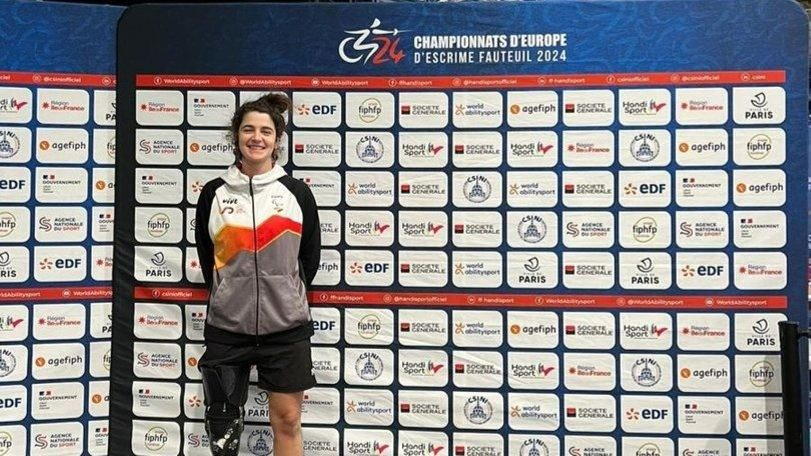 Judith Rodríguez llegó ayer en Francia para afrontar el Europeo.